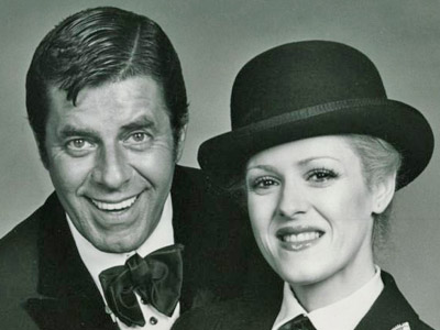 Jerry Lewis and Bernadette Peters.  In some show sometime.