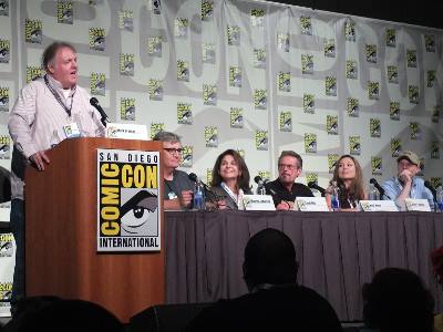 me with Maurice LaMarche, Candi Milo, Neil Ross, Alicyn Packard and Bob Bergen.